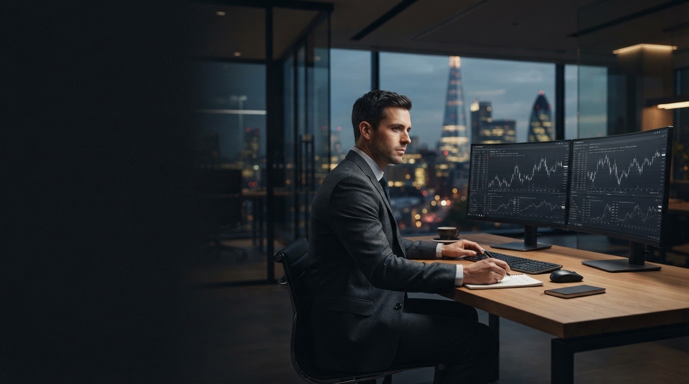 TradersGPT predictive analytics dashboard visualising real-time market risk data